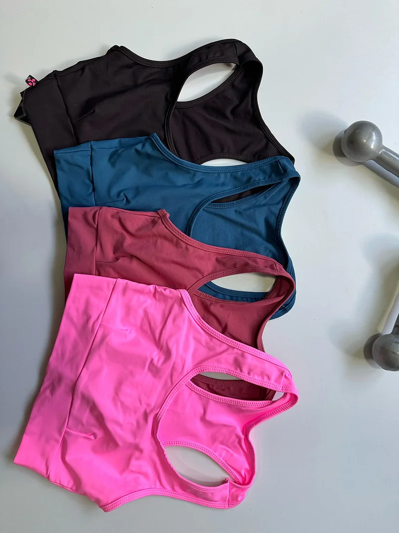 Top Fitness Nadador Rosa